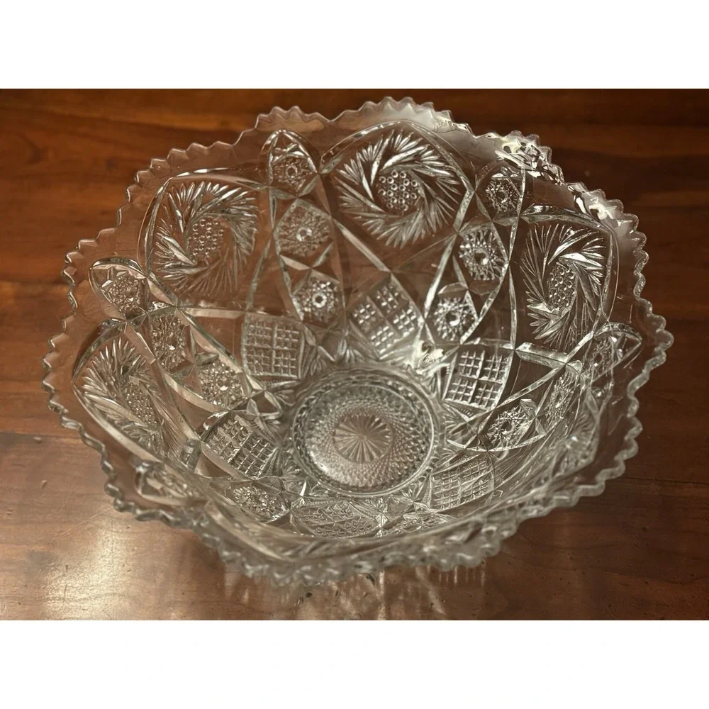 Imperial Glass Whirling‎ Star Clear Large 13